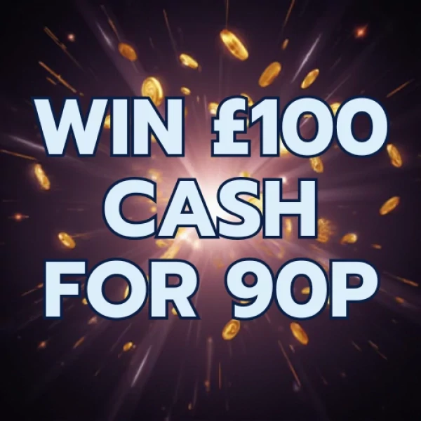 Win £100 for just 90p! promotional image